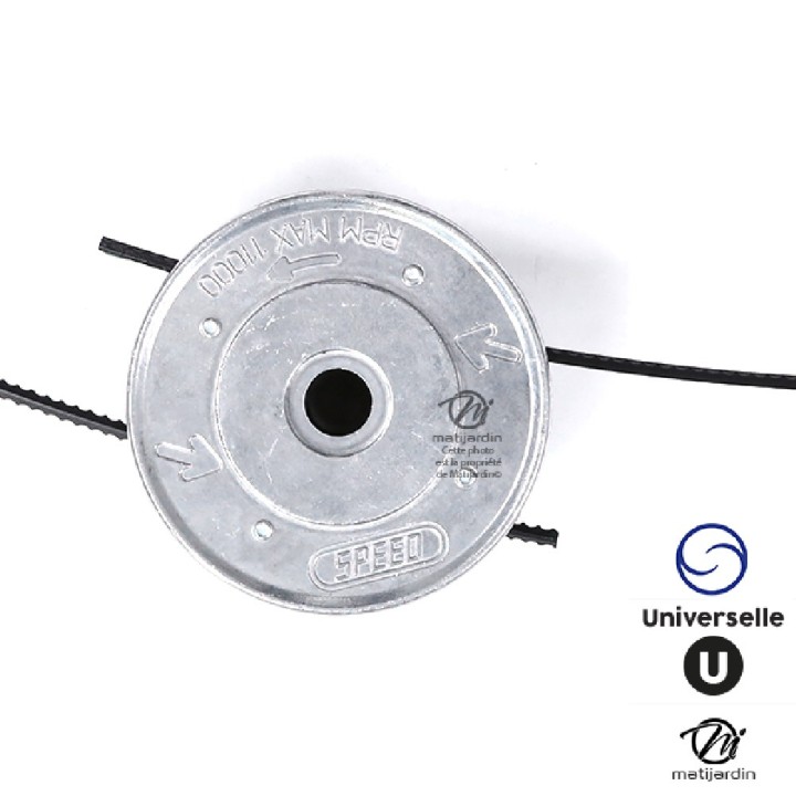 Tête débroussailleuse 2 fils Alu Universelle Speed Ø 100 mm