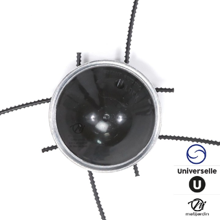 Tête débroussailleuse 4 fils Alu Universelle Speed Ø 100 mm