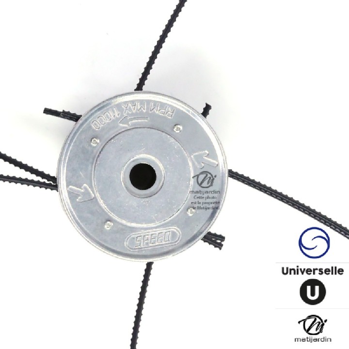 Tête débroussailleuse 6 fils Alu Universelle Speed