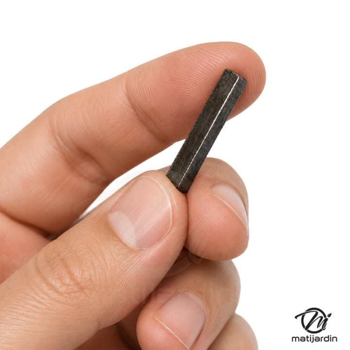 Clavette carrée acier 3/16" longueur 30 mm