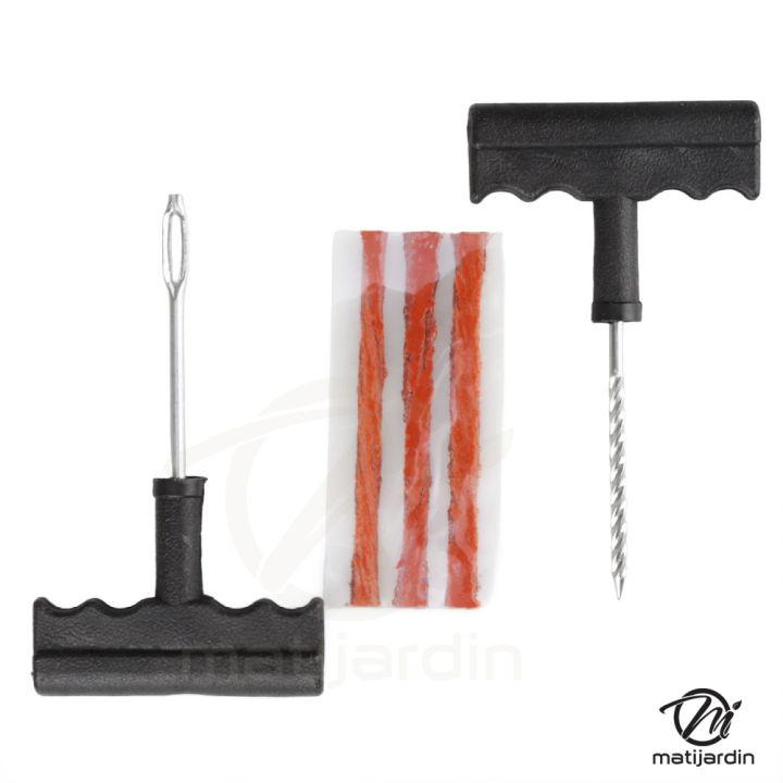 Kit de réparation pneu tubeless pour pneus renforcés 2 et 4 plis