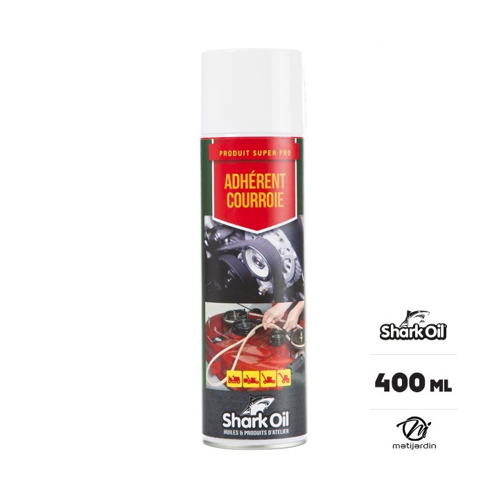 Adhérent courroies tondeuse 400 ml Shark Oil