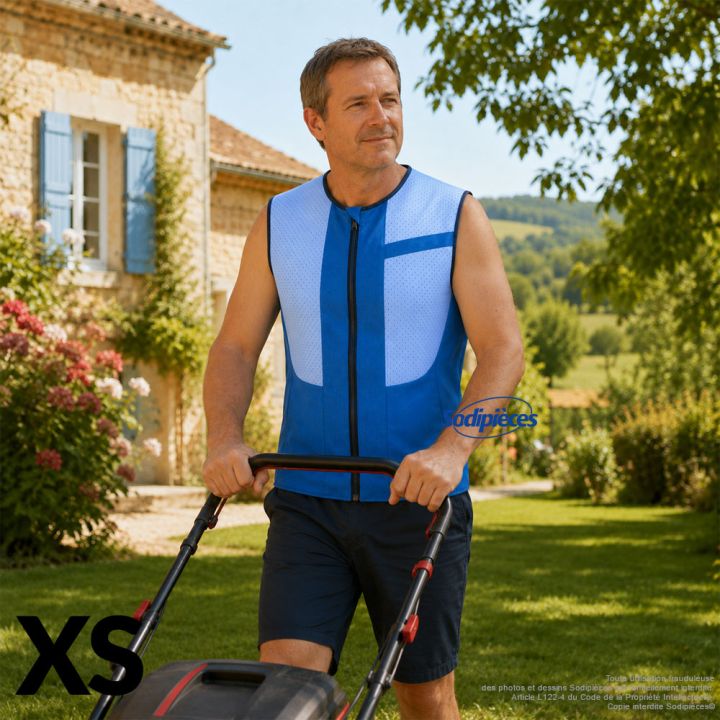 Veste rafraîchissante Bodycool Xtreme INUTEQ bleue taille XS