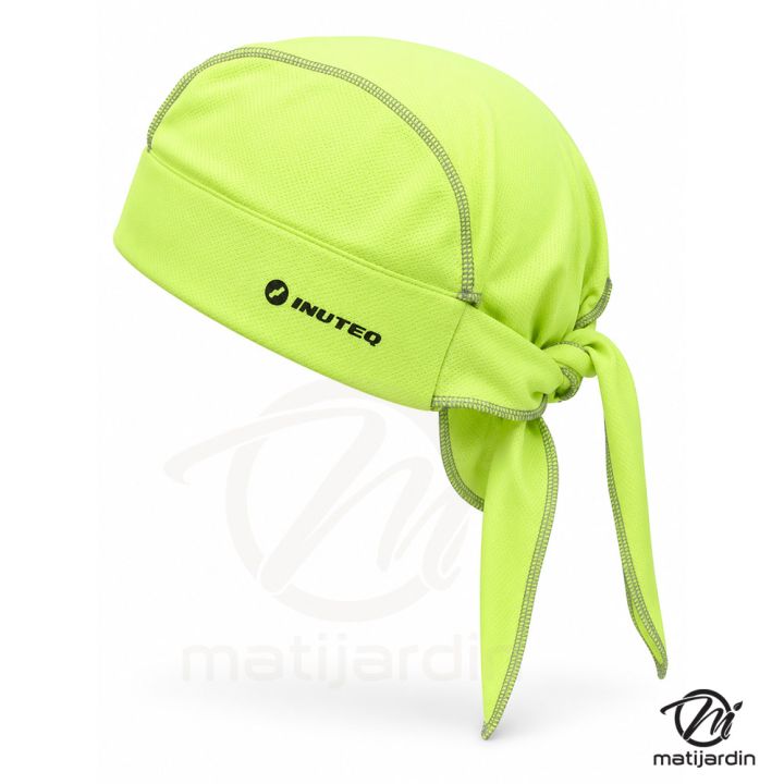 Bandana rafraîchissant Headcool Bandana INUTEQ jaune taille unique