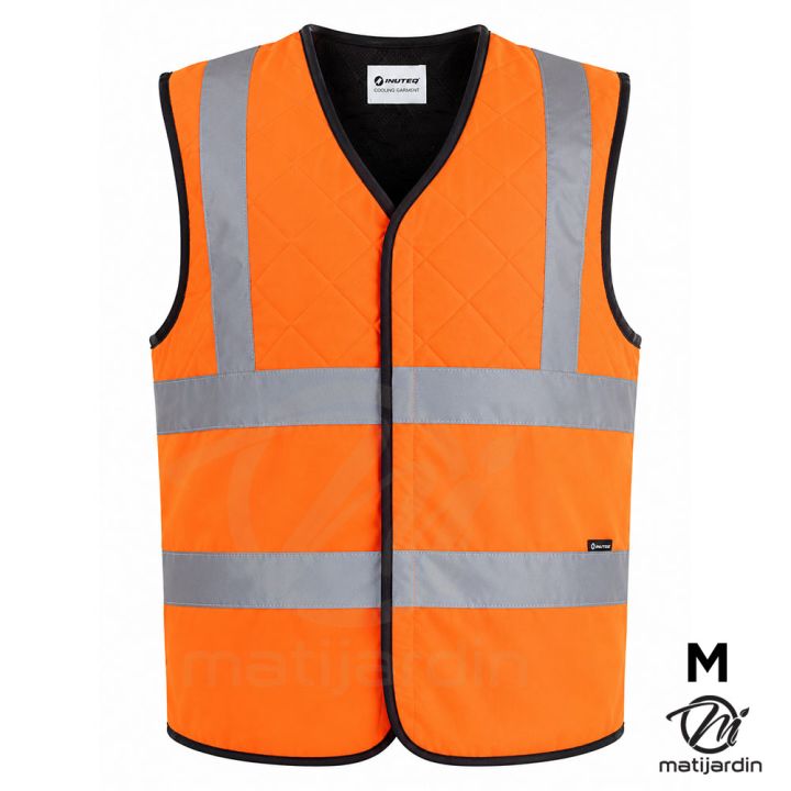 Gilet refroidissant haute visibilité Bodycool 2BSafe INUTEQ orange taille M