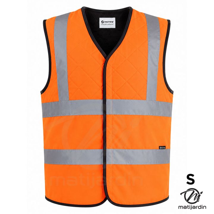 Gilet refroidissant haute visibilité Bodycool 2BSafe INUTEQ orange taille S