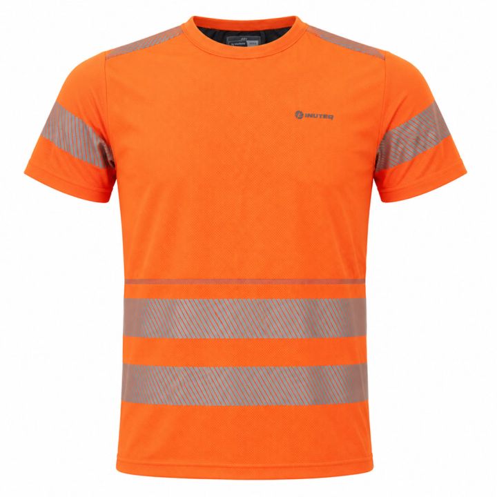 T-shirt rafraîchissant haute visibilité Bodycool INUTEQ orange taille M