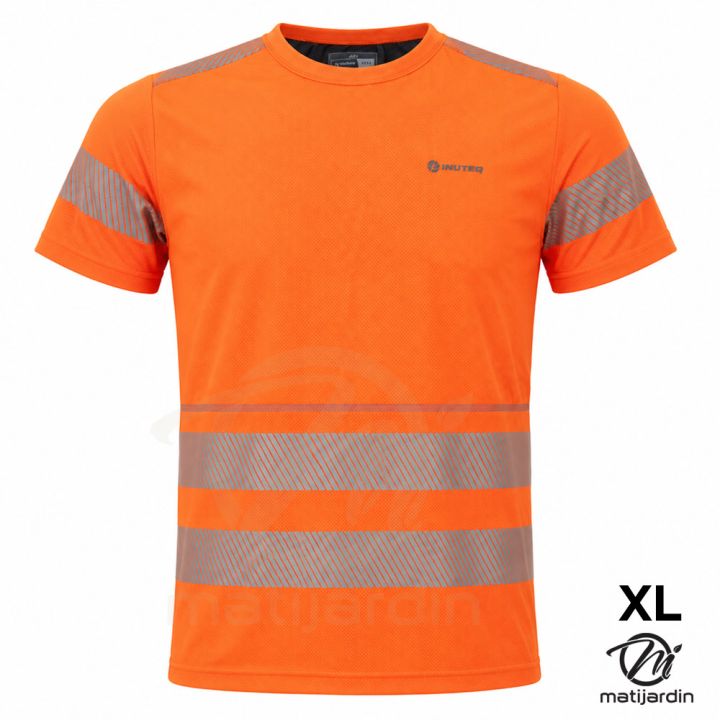 T-shirt rafraîchissant haute visibilité Bodycool INUTEQ orange taille XL