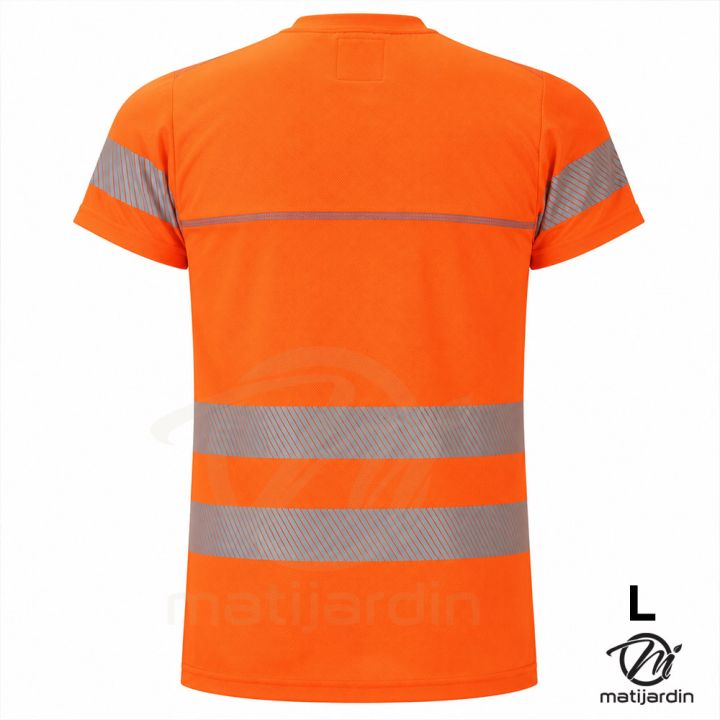 T-shirt rafraîchissant haute visibilité Bodycool INUTEQ orange taille L
