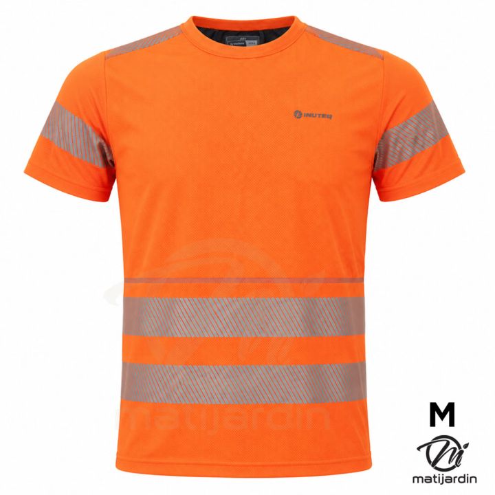 T-shirt rafraîchissant haute visibilité Bodycool INUTEQ orange taille M