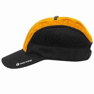 Casquette refroidissante Headcool Smart-X INUTEQ noir et orange taille S/M