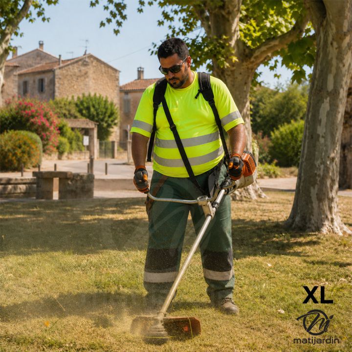 T-shirt refroidissant haute visibilité Smart-X INUTEQ jaune taille XL