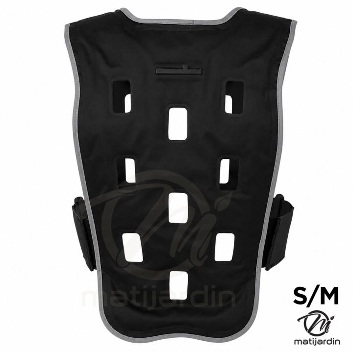 Gilet de refroidissement Black Dry Bodycool Smart CoolOver INUTEQ noir taille S/M