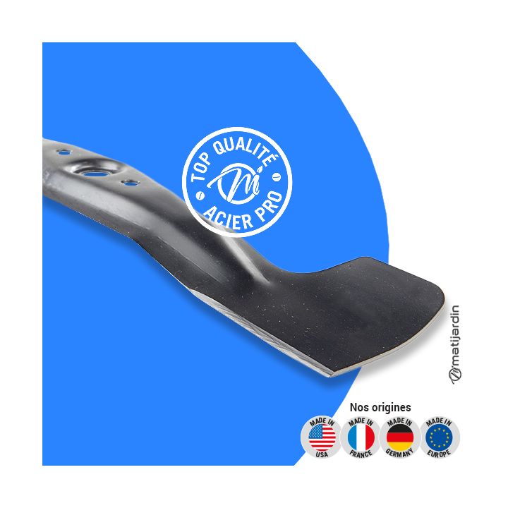 Lame tondeuse pour Honda HRD 536 72511-VGO-B500 coupe 53,5 cm