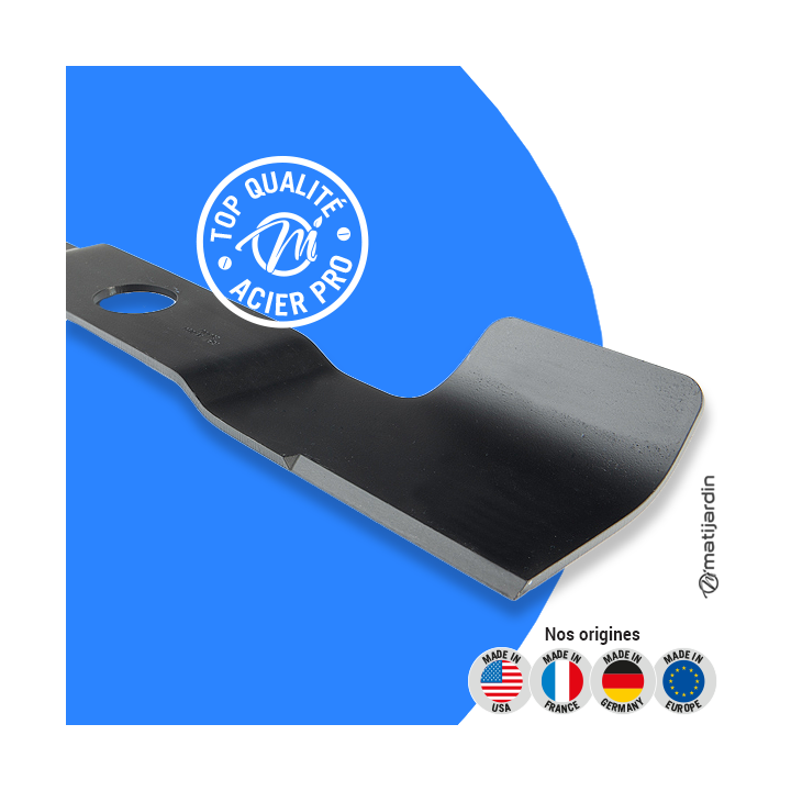 Lame tondeuse pour Solo 553SL. N° 280540. Coupe 52 cm