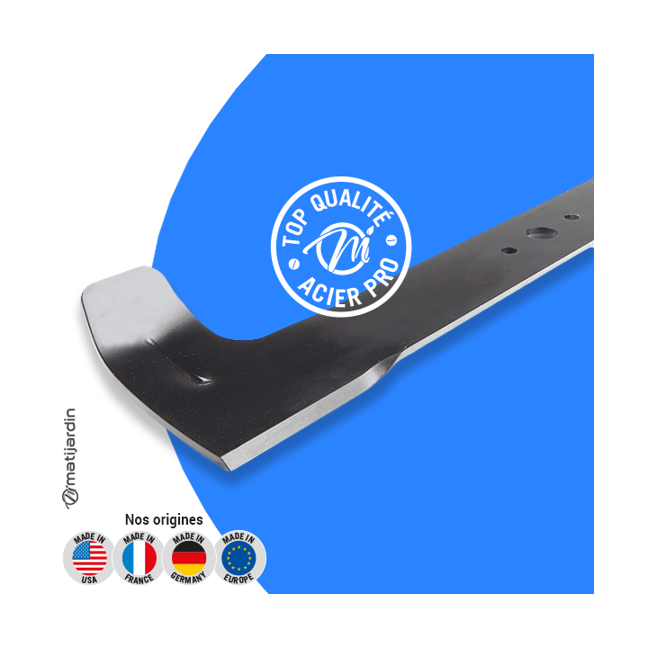 Lame tondeuse pour Honda HF2417HM. N° BUN194-OR. Coupe 51,3 cm