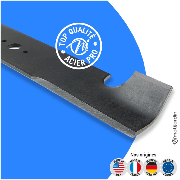 Lame tondeuse pour Husqvarna 48". N° 17036. Coupe 41,2 cm