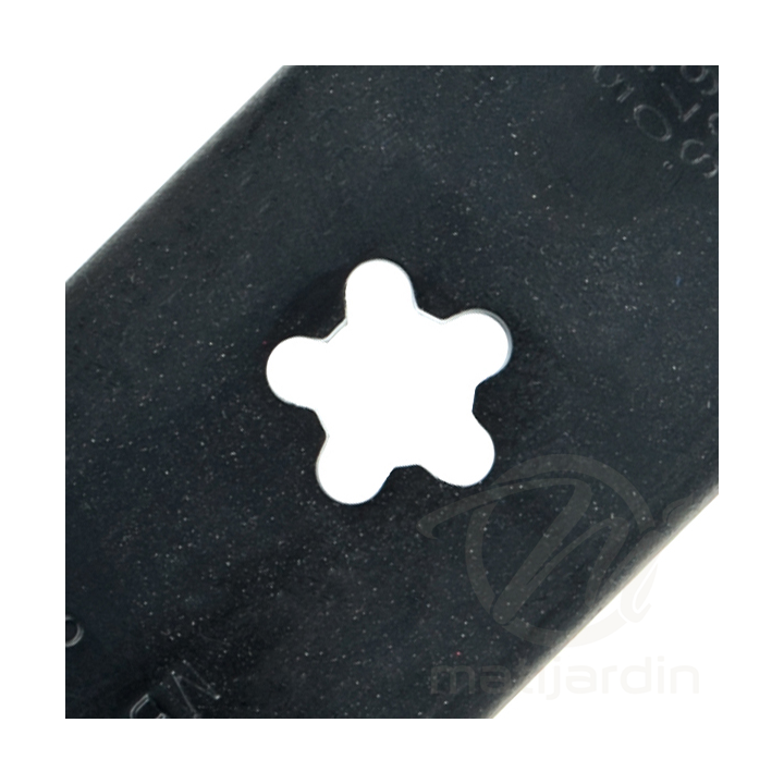 Lame tondeuse pour AYP/Roper. N° 157033. Coupe 39,5 cm