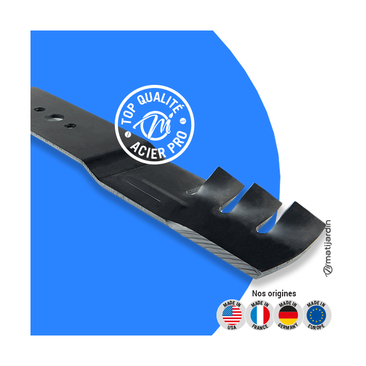 Lame tondeuse pour AYP/Roper. N° 850972. Coupe 50,8 cm