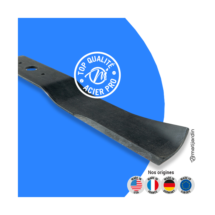 Lame tondeuse pour Toro. N° 98-3028. Coupe 63,5 cm