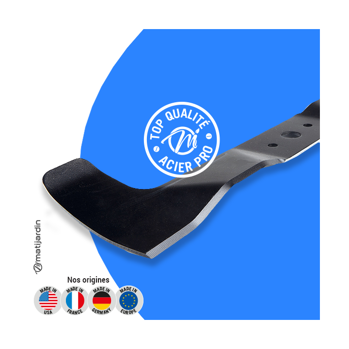 Lame tondeuse pour Viking MT545. N° 82004354/0. Coupe 46 cm