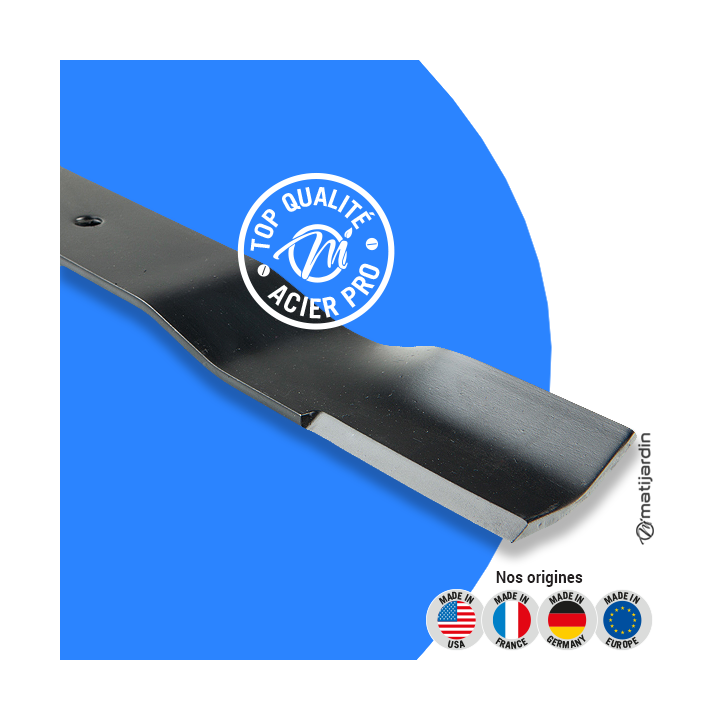 Lame tondeuse pour Marazzini 206. N°1206. Coupe 45,8 cm