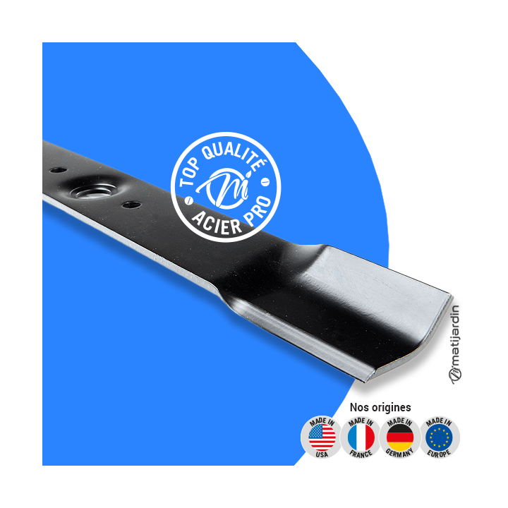 Lame tondeuse pour Honda HR 21K2. N° 72511-960-000. Coupe 53 cm