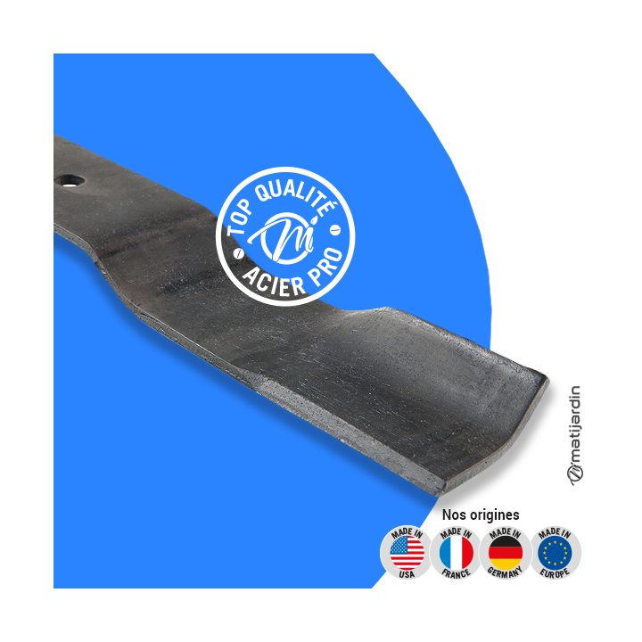 Lame tondeuse pour Maplex. N° 5520840. Coupe 39,4 cm