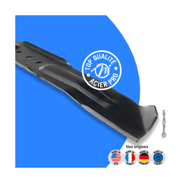 Lame tondeuse pour Toro éjection arrière 20575. N° 421000. Coupe 53 cm