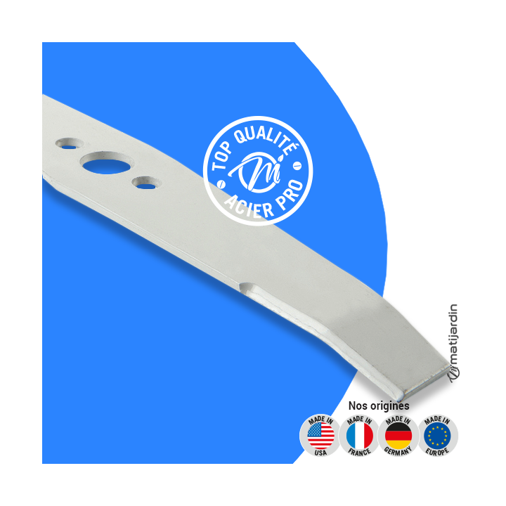 Lame tondeuse pour Flymo Sprintmaster 25. N° 512653501. Coupe 25 cm