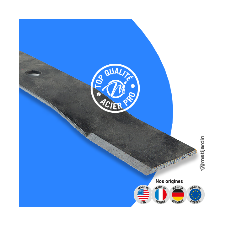 Lame tondeuse pour Flymo L38-04/05. N° 5130222-57/0. Coupe 38,5 cm