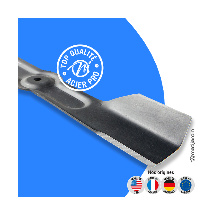 Lame tondeuse pour Noma/AMF. N° 58212. Coupe 46 cm