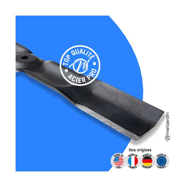 Lame tondeuse pour Noma/AMF 32". N° 782971. Coupe 41 cm