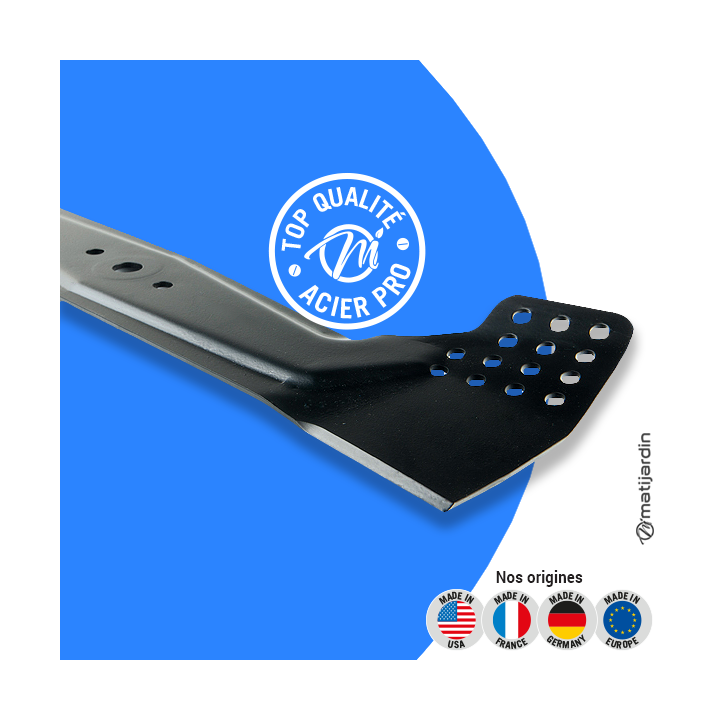 Lame tondeuse pour Harry 322. N° 423 40 803 0A. Coupe 55 cm