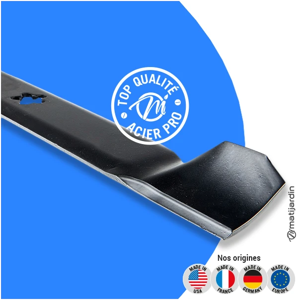 Lame tondeuse pour Husqvarna LT125. N° 732126338. Coupe 46 cm