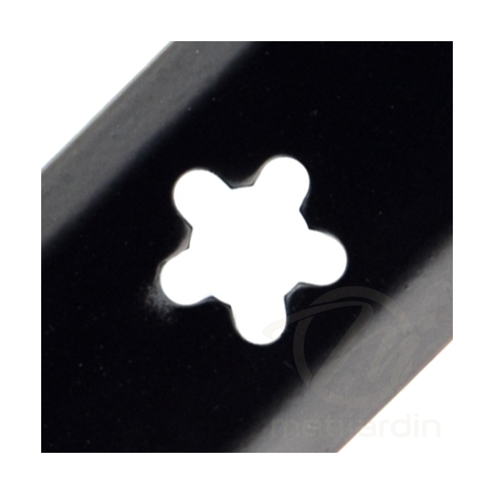 Lame tondeuse pour Husqvarna YT130. N° 532138971. Coupe 53 cm