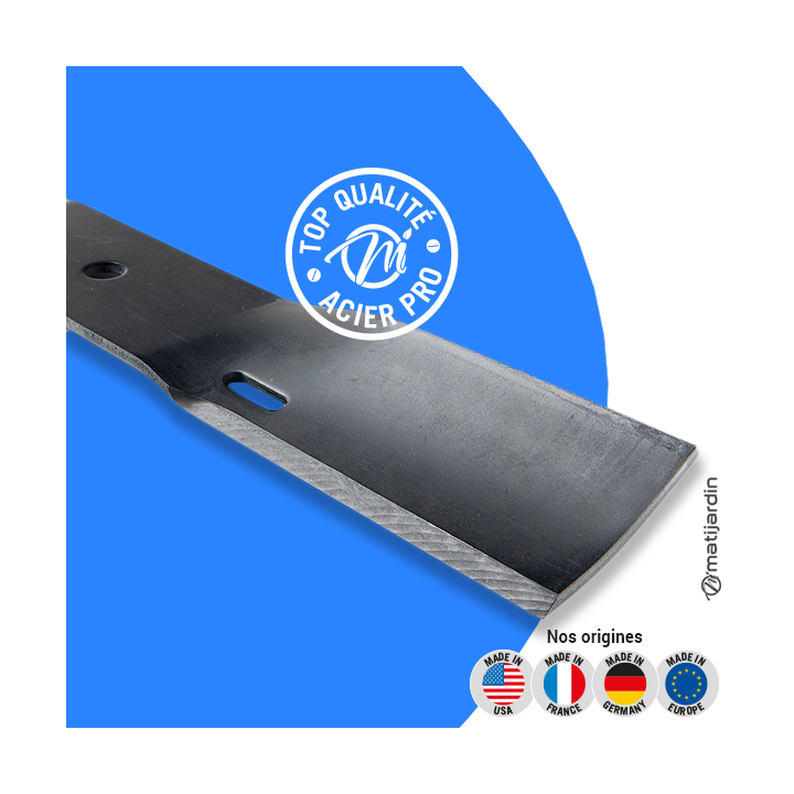 Lame tondeuse pour Honda 4518. N° 72531 758 L00. Coupe 50 cm