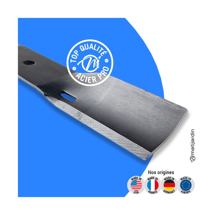 Lame tondeuse pour Honda 4518. N° 72511771L00. Coupe 50 cm