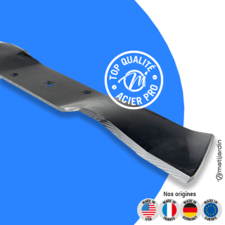 Lame tondeuse pour Stiga Park 100M. N° 1134900201. Coupe 38,5 cm