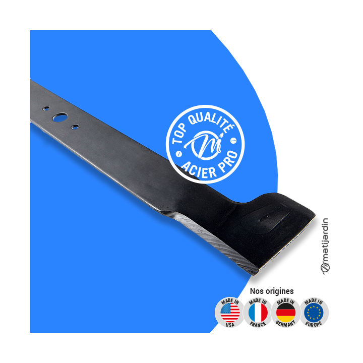 Lame tondeuse pour Solo Twin cut. N° 82004342/0. Coupe 62 cm