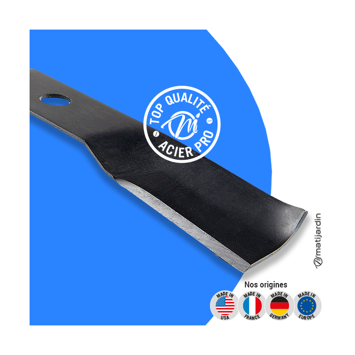 Lame tondeuse pour Murray 46". N° 92352E701. Coupe 40 cm