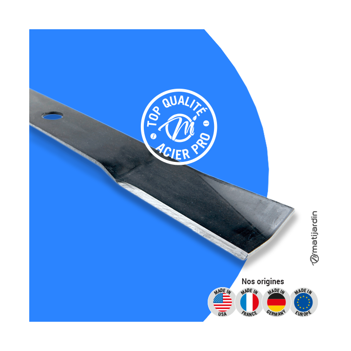 Lame tondeuse pour Murray 42”. N° 92419E701. Coupe 54 cm