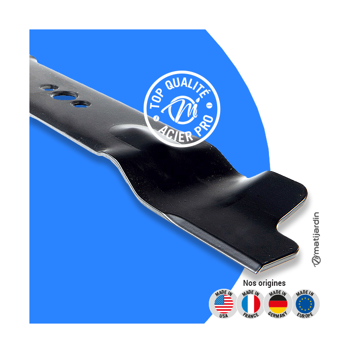 Lame tondeuse pour Marazzini Erma Clip 46A. N° 10 1727 70. Coupe 46 cm