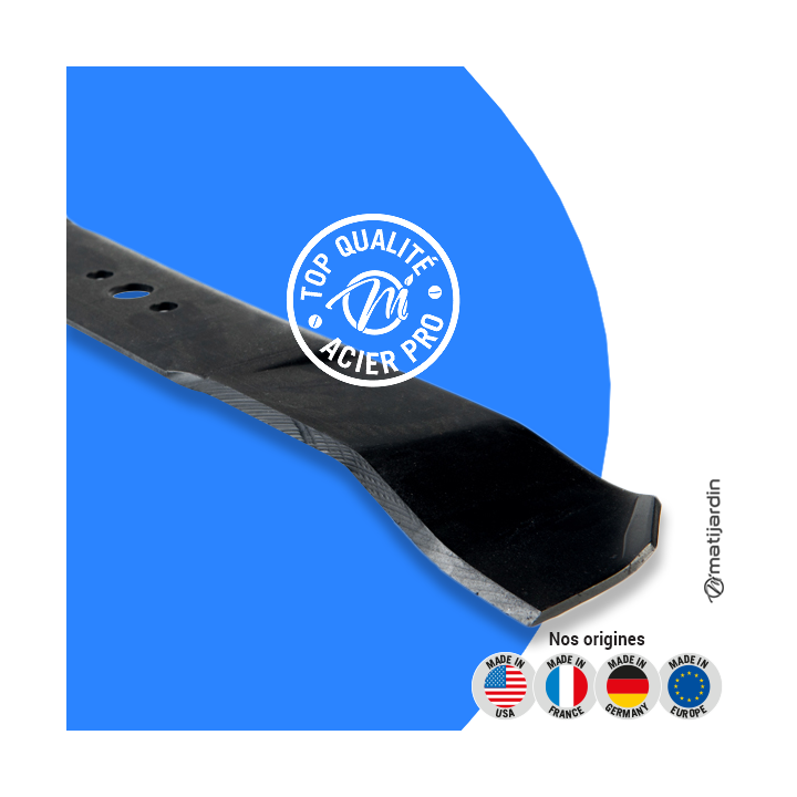 Lame tondeuse pour Jonsered 405MII. N° 134871. Coupe 50,8 cm