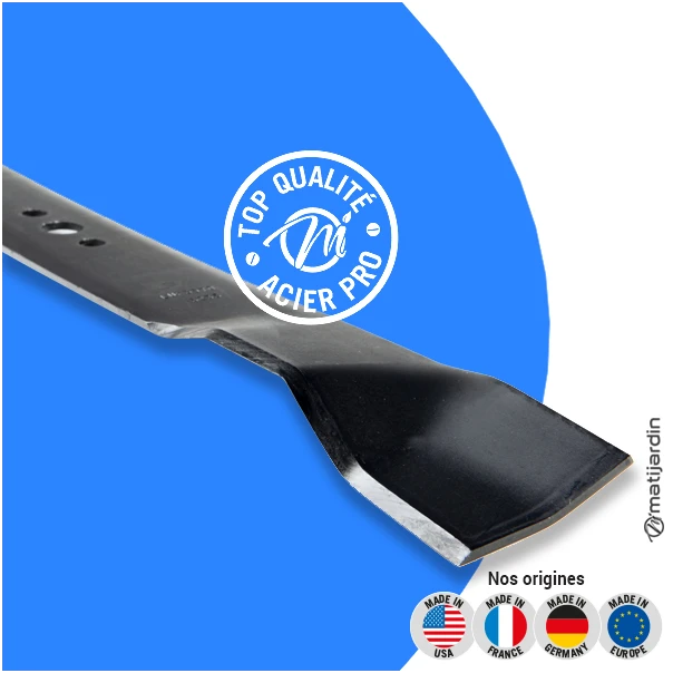 Lame tondeuse pour Husqvarna Jet 55S. N° 532157101. Coupe 55,8 cm