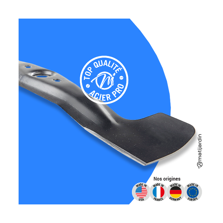 Lame tondeuse pour Honda HRG 536 C. N° 72511-VGO-C50. Coupe 53,5 cm