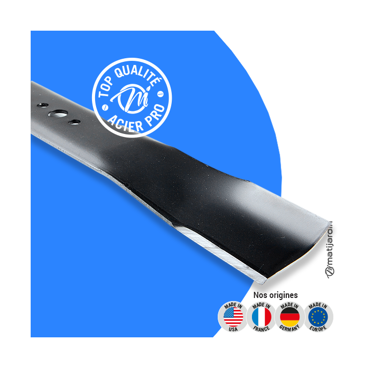 Lame tondeuse pour AYP/Roper n° 850972. Coupe 50,8 cm