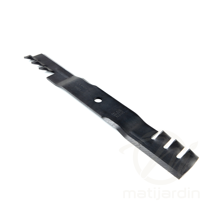 Lame tondeuse pour John Deere LX178 - LX188 - LT133 - LT155 - LT166. N° M154158. Coupe 49,5 cm