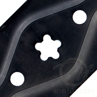 Lame tondeuse pour Jonsered ICT17. N° 5321805-83. Coupe 54,3 cm