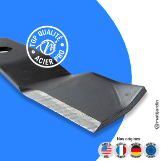 Lame tondeuse pour John Deere 7 iron. N° TCU14939. Coupe 43,2 cm